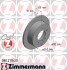 Диск гальмівний Coat Z ZIMMERMANN 380211020 (фото 1)