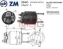 Реле втягуюче стартера ZM495