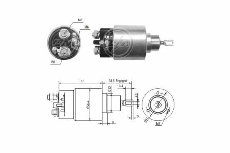 Втягуюче реле ZM ZM6973